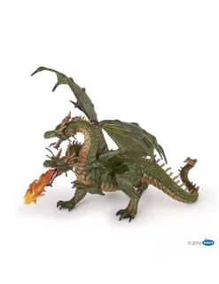 Papo Figurine dragon deux têtes -