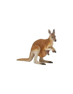 Papo Figurine kangourou et son bébé -