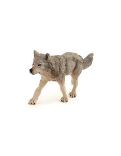 Papo Figurine louve grise -