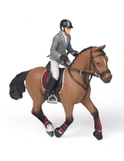 Papo Figurines cheval de concours et son cavalier -