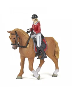 Papo Figurines cheval de promenade et sa cavalière -