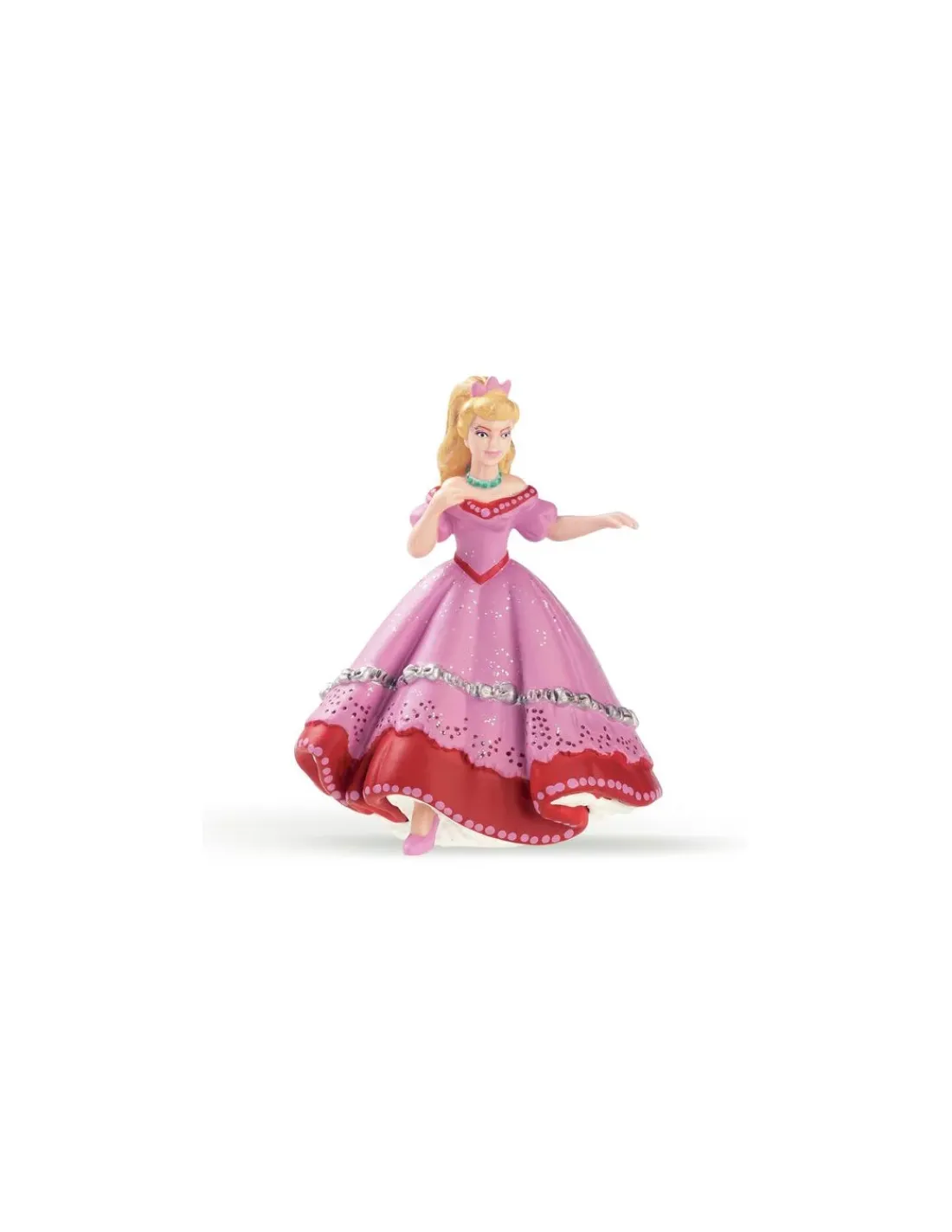 Papo Figurines princesse rose au bal -