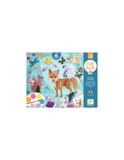 Djeco Fluffy box coffret 6 activités créatives -