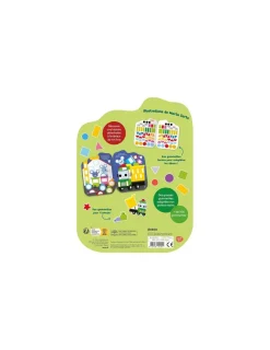 Auzou Gommettes formes L'aventure de petit camion poubelle -