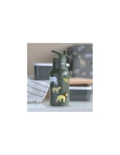 Enfant A little lovely company Gourde métal Savanna -