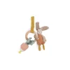 Moulin Roty Hochet anneau bois lapin Trois Petits Lapins -