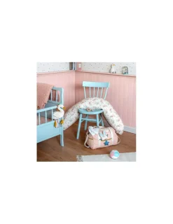 Moulin Roty Hochet anneau bois lapin bleu La petite école de danse -