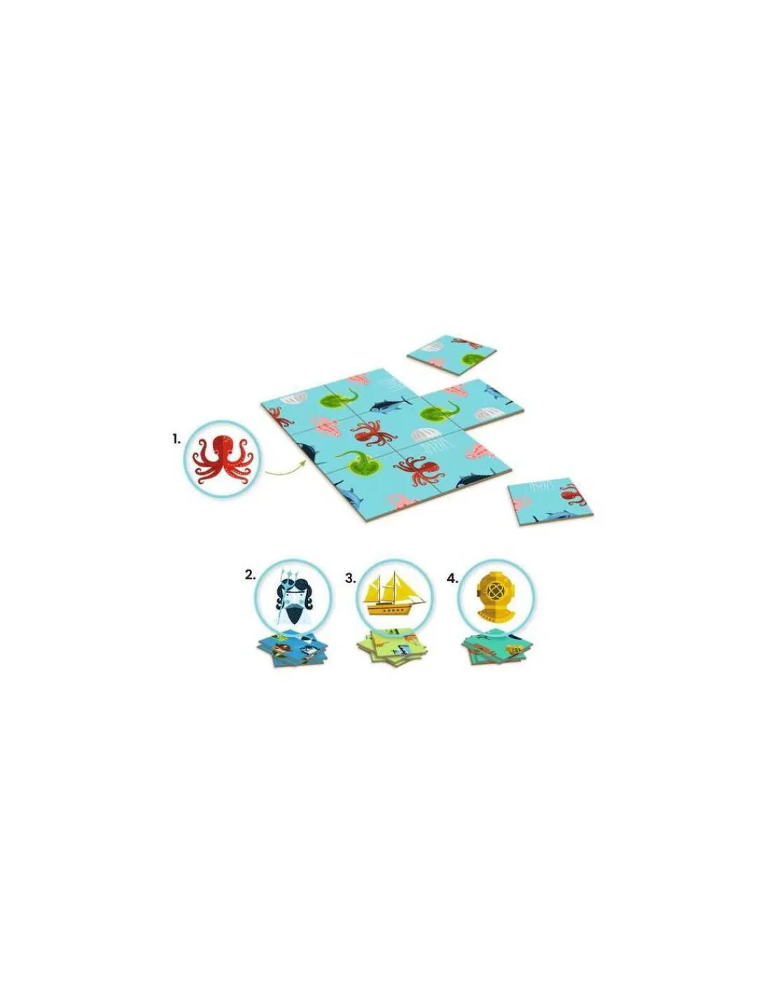 Enfant Djeco Impossiblo Ocean Sologic -