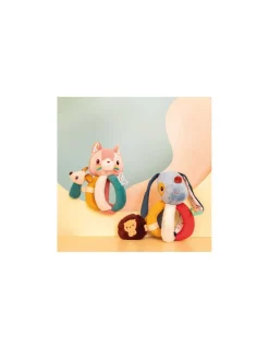 Lilliputiens Jeanne hochet à poignées -