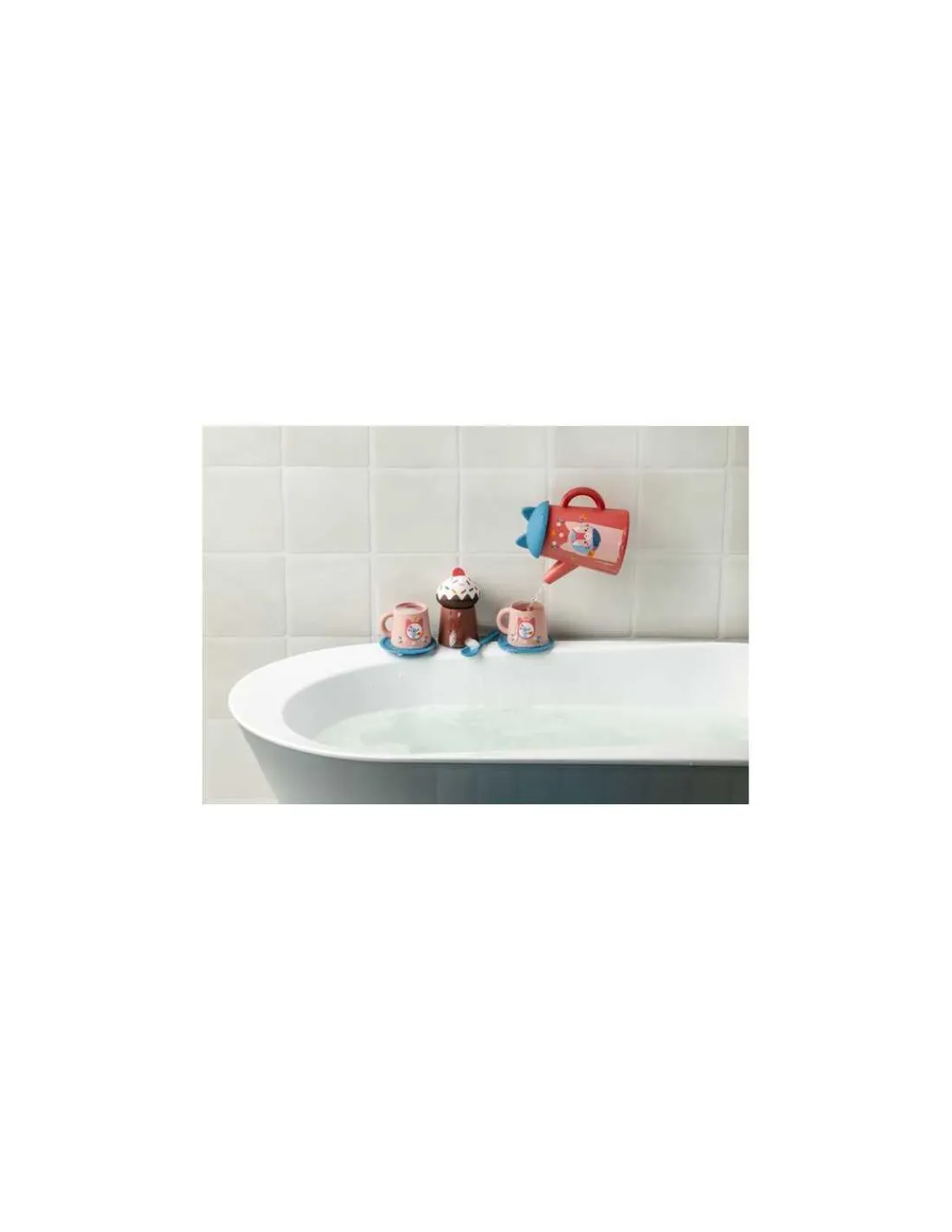 Lilliputiens Jeanne set de thé pour le bain -