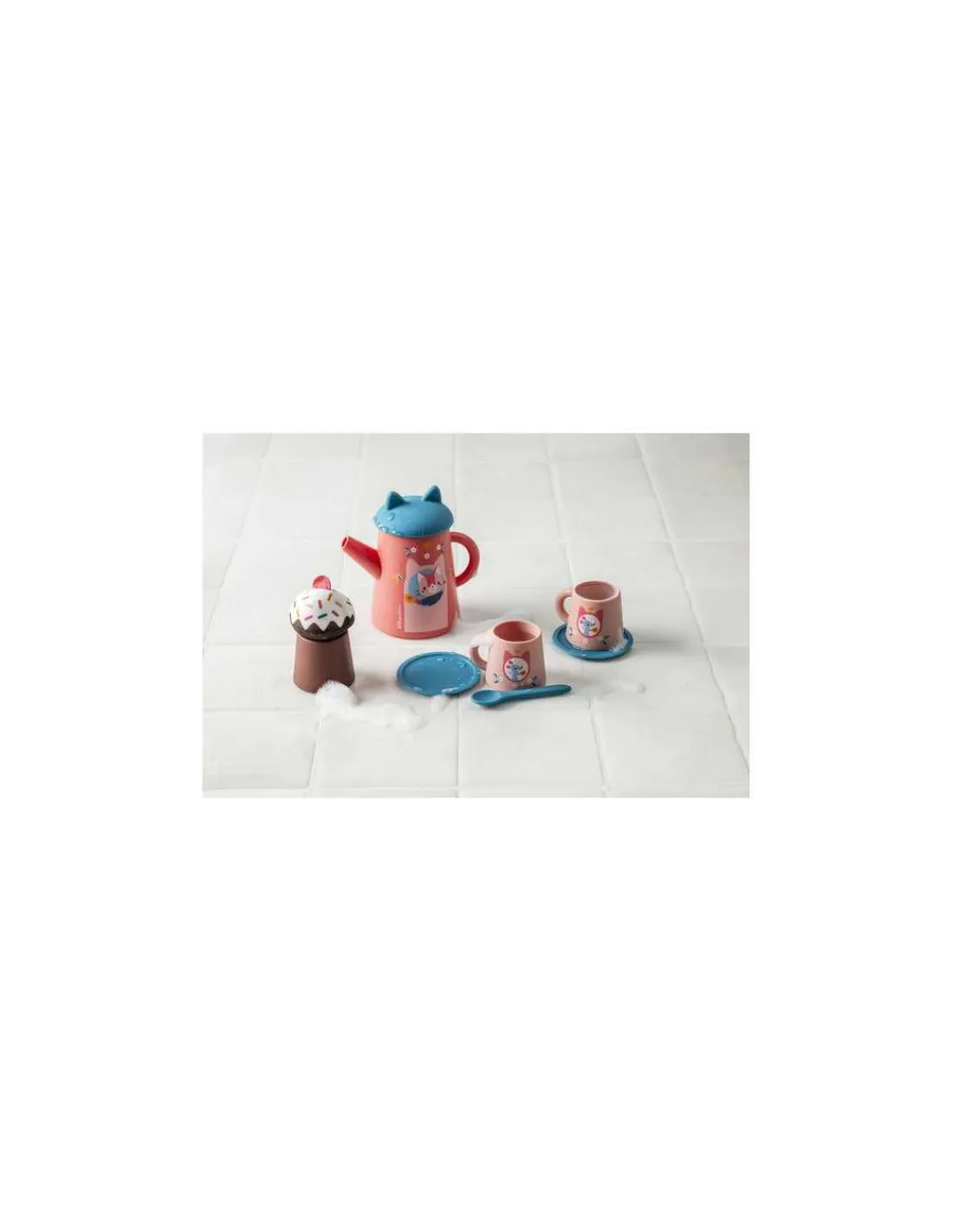 Lilliputiens Jeanne set de thé pour le bain -