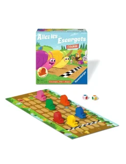 Enfant Ravensburger Jeu Allez les escargots -