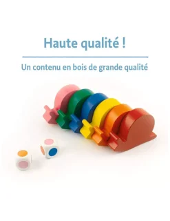 Enfant Ravensburger Jeu Allez les escargots -