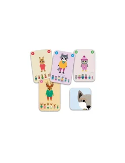 Enfant Djeco Jeu de 7 familles Familou -