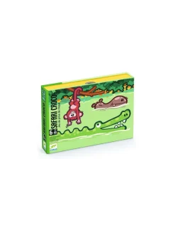 Djeco Jeu de cartes Safari croco -
