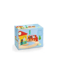 Enfant Djeco Jeu de manipulation Minitrain -