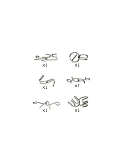 Djeco Jeu de patience casse tête Crazix -