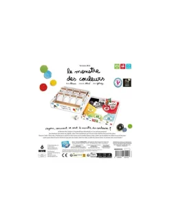 Enfant Asmodee Jeu le monstre des couleurs version mini