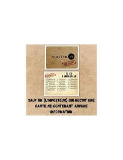 Enfant Gigamic Jeu L'Imposteur