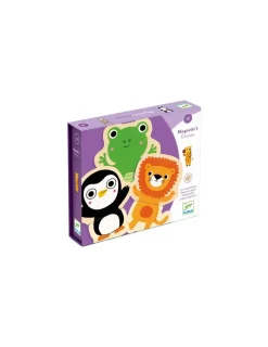 Djeco Jeu magnétique bois "coucou" -