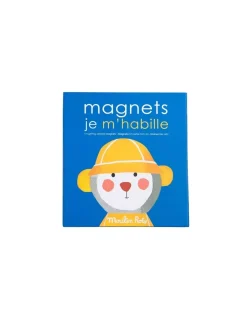 Moulin Roty Jeu magnétique je m'habille Les Popipop -