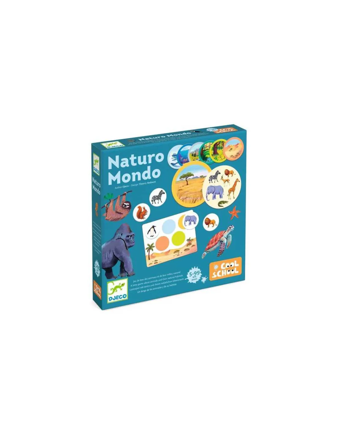 Enfant Djeco Jeu Naturo Mondo -