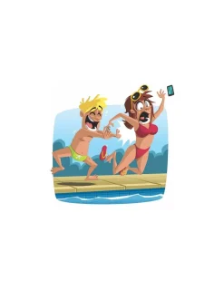 Enfant Asmodee Jeu plouf party