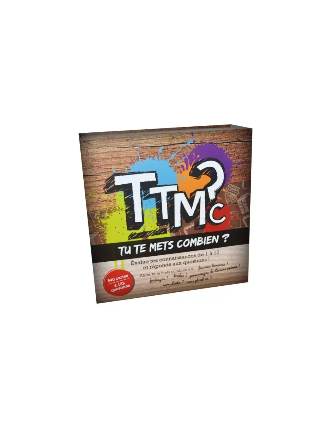Pixiegames Jeu TTMC - Tu te mets combien?