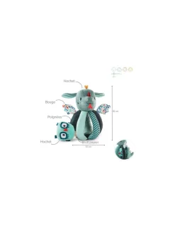 Lilliputiens Joe hochet à poignées -