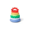 LittLe L Jouet à empiler arc en ciel -