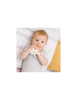 BabyToLove Jouet de dentition Bonnie la pieuvre jaune -