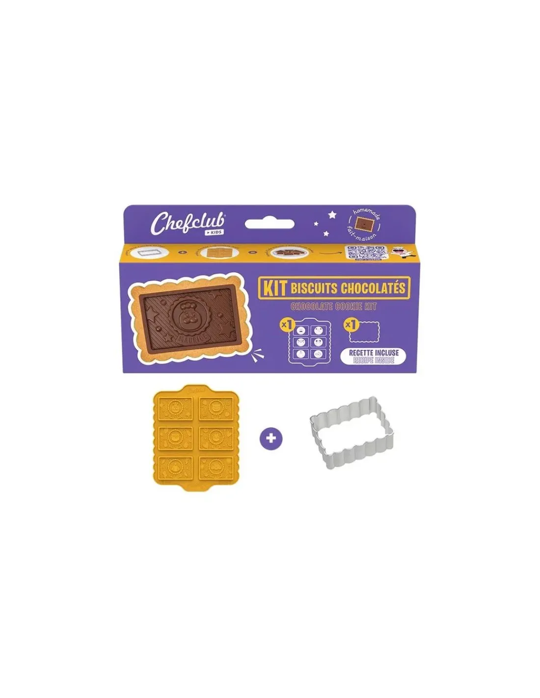 Chefclub kids Kit Biscuits Chocolatés -