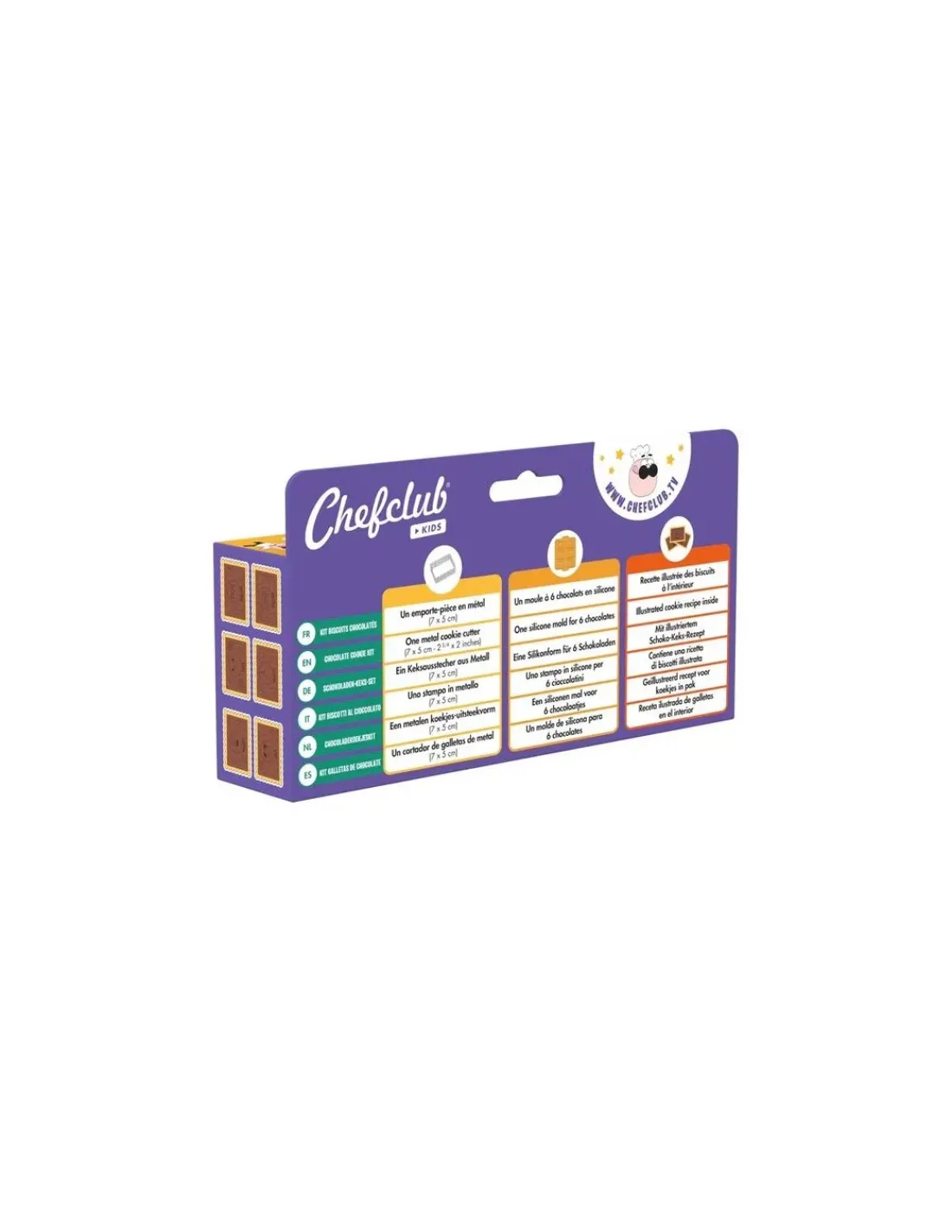 Chefclub kids Kit Biscuits Chocolatés -