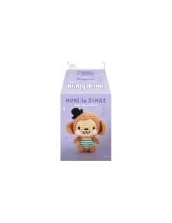 Graine Creative Kit minigurumi Nori le singe - Graine créative