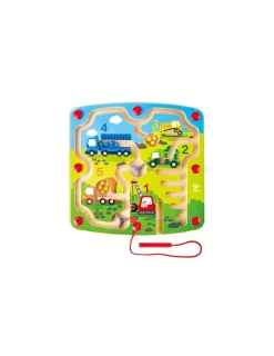 Hape Toys Labyrinthe magnétique construction et chiffres - Hape