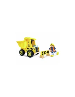 Hape Toys Le camion benne Mes engins de chantier - Hape