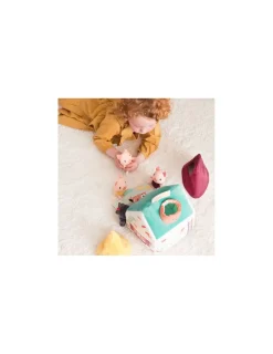 Lilliputiens Les maisons du loup et des 3 petits cochons -