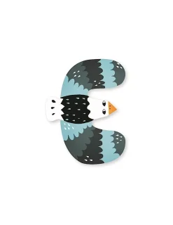 Vilac Lettre E en bois M. Carlslund -