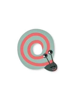 Vilac Lettre Q en bois M. Carlslund -