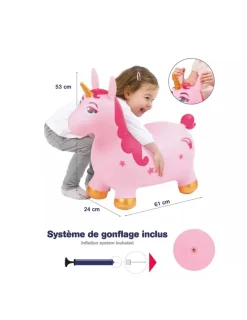 LUDI Licorne sauteuse -