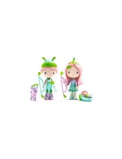 Djeco Lily & Sylvestre - Figurines Tinyly -