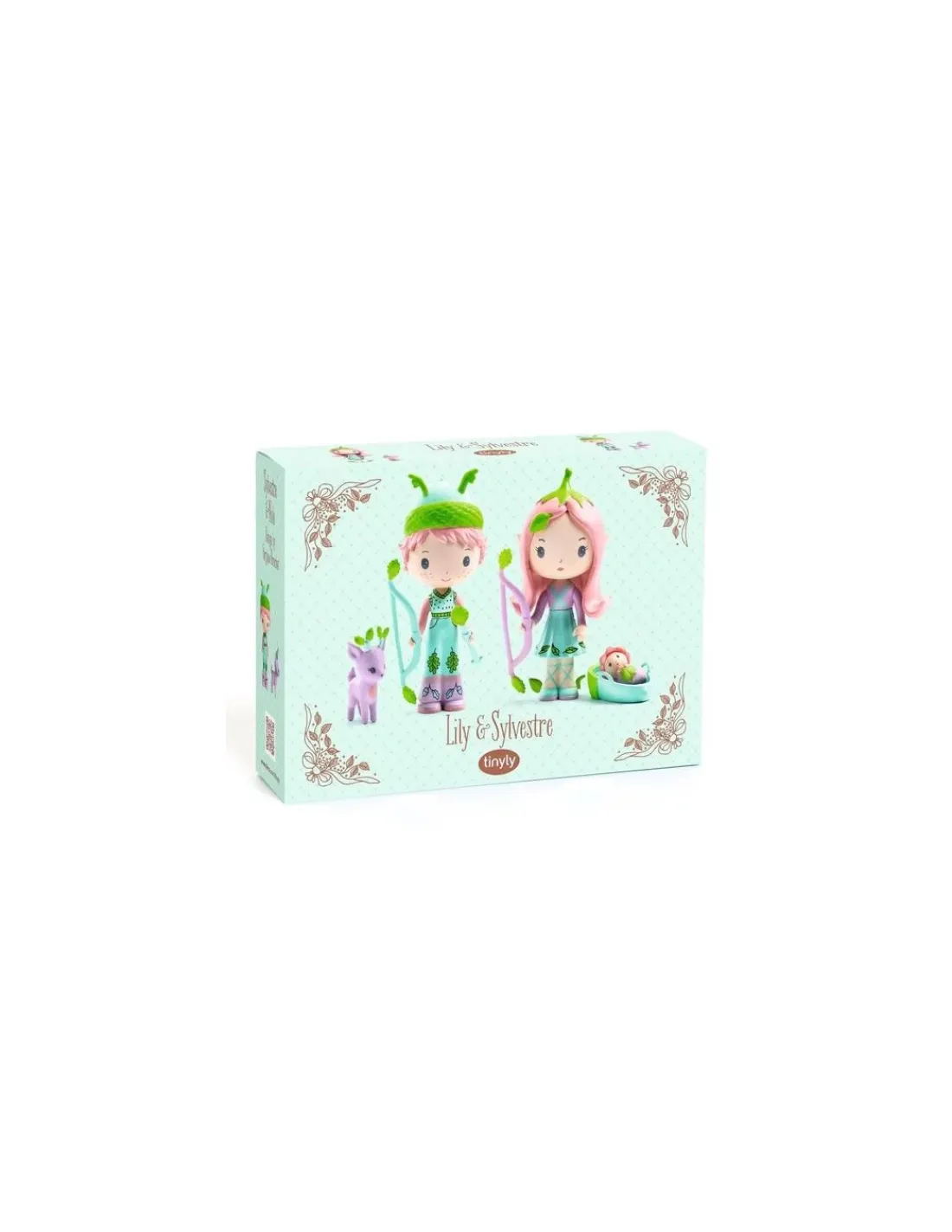 Djeco Lily & Sylvestre - Figurines Tinyly -
