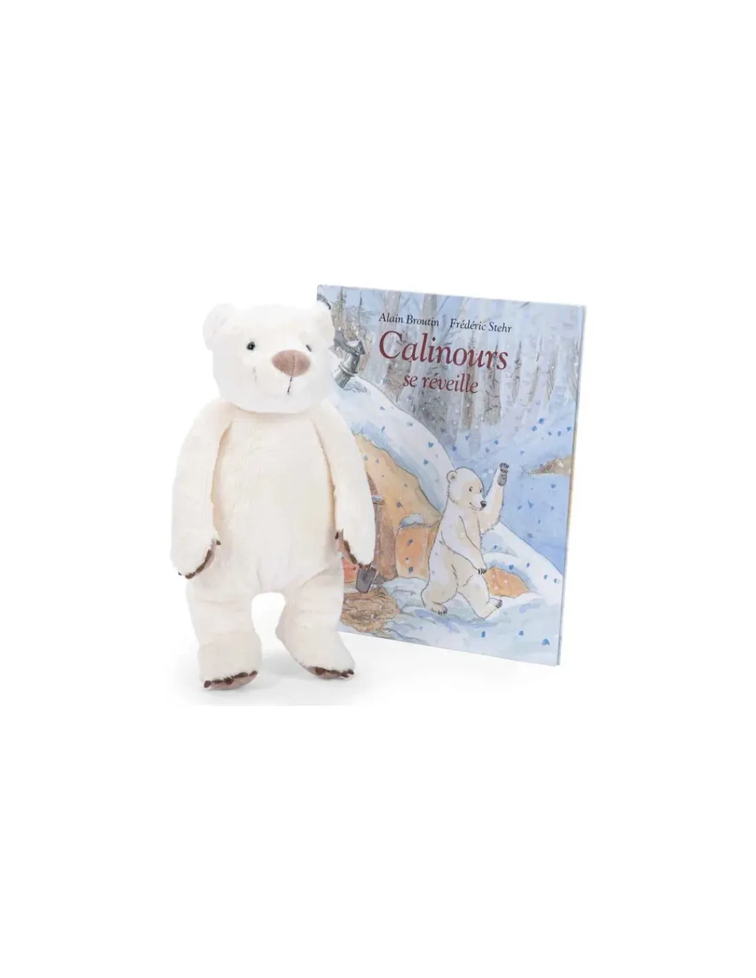 Moulin Roty Livre Calinours se réveille - L'école des loisirs