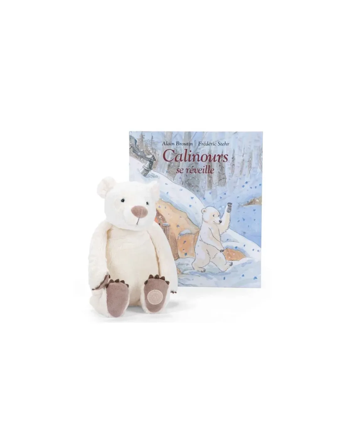 Moulin Roty Livre Calinours se réveille - L'école des loisirs
