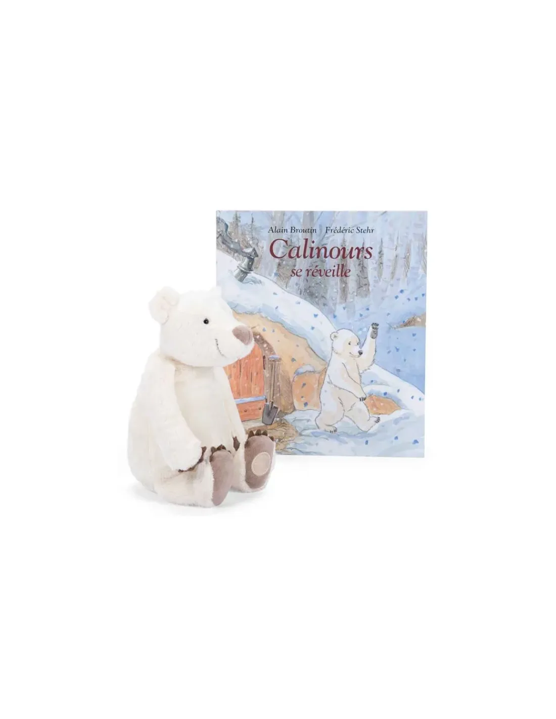 Moulin Roty Livre Calinours se réveille - L'école des loisirs