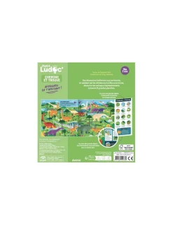 Auzou Livre documentaire cherche et trouve les dinosaures Ludoc -