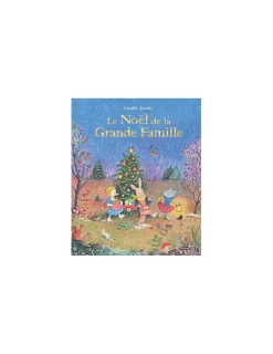 Moulin Roty Livre Le Noël de la Grande famille - L'école des loisirs