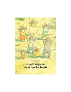 Moulin Roty Livre Le petit-déjeuner de la famille Souris - L'école des loisirs