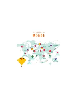 Chefclub kids Livre Les Recettes du Monde -