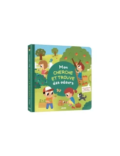 Auzou Livre Mon cherche et trouve des odeurs -